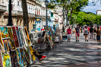 Paseo del Prado Havana Cuba