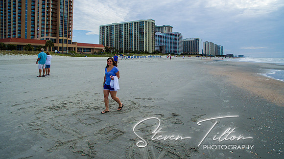 Aerial view of Myrtle Beach, SC