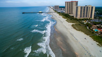 Aerial view of Myrtle Beach, SC