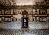 Inside chamber of the Tomb of I'timad-ud-Daulah