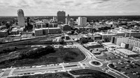 Aerial view of Winston-Salem, NC