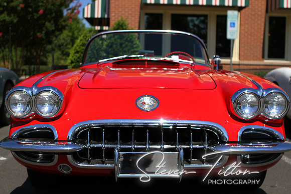 Red Vintage Corvette