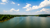 Aerial views of Wake Forest, NC
