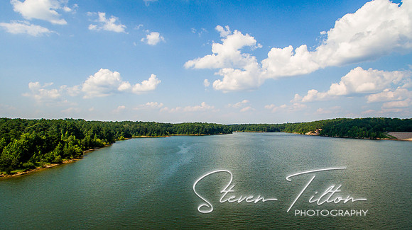 Aerial views of Wake Forest, NC