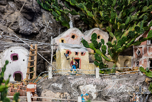Artist representation of the Amalfi Coast