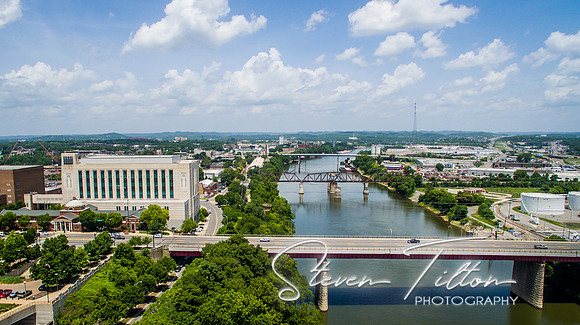 Aerial view of Nashville, TN