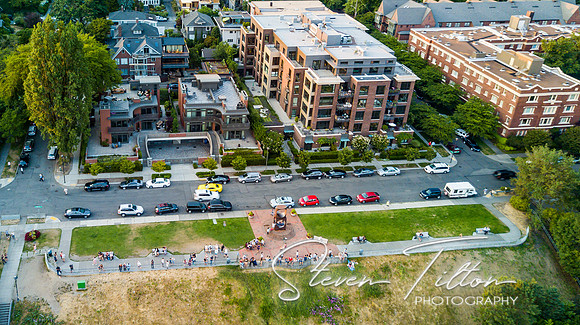 Aerial view of Seattle