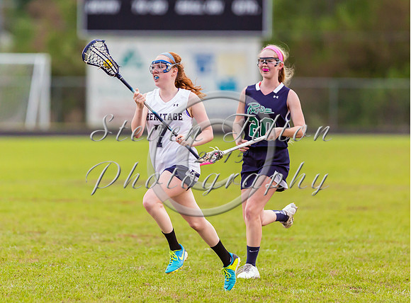 Leesville @ Heritage Girls Lacrosse
