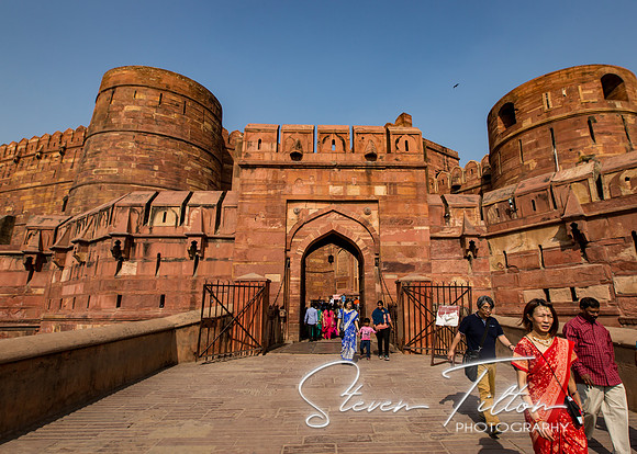 Entrance to Agra Fort