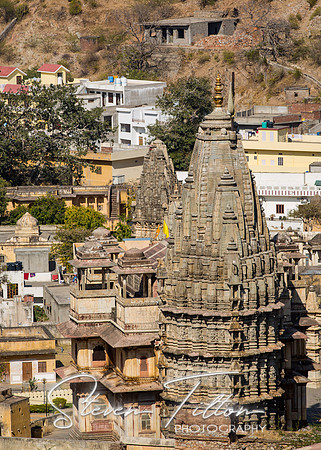 Krishna Meera temple outside of Amer Fort