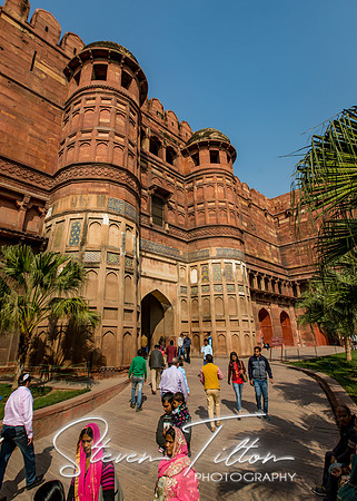 Entrance to Agra Fort