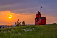 Big Red Holland Harbor Lighthouse
