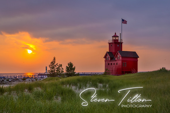 Big Red Holland Harbor Lighthouse