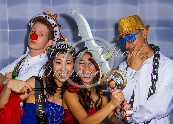 WFHS JROTC Military Ball Photobooth