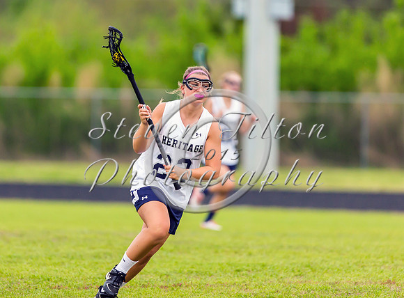 Leesville @ Heritage Girls Lacrosse