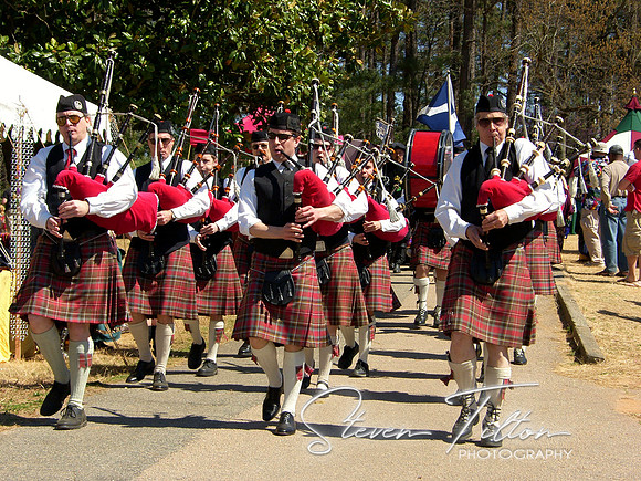 Bagpipe Parade