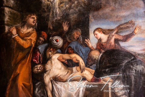 The Placing of Christ in the SepulchreTiziano Vecellio (1480-15