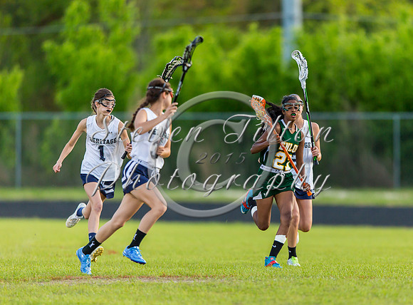 Enloe @ Heritage Varsity Girls Lacrosse