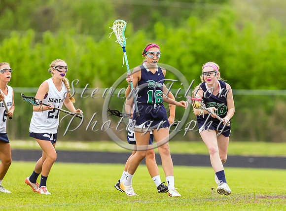 Leesville @ Heritage Girls Lacrosse