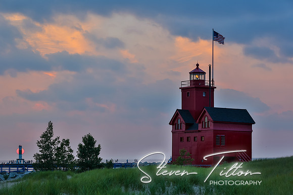Big Red Holland Harbor Lighthouse