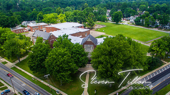 Aerial views of Wooster, OH