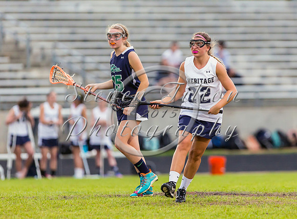 Leesville @ Heritage Girls Lacrosse