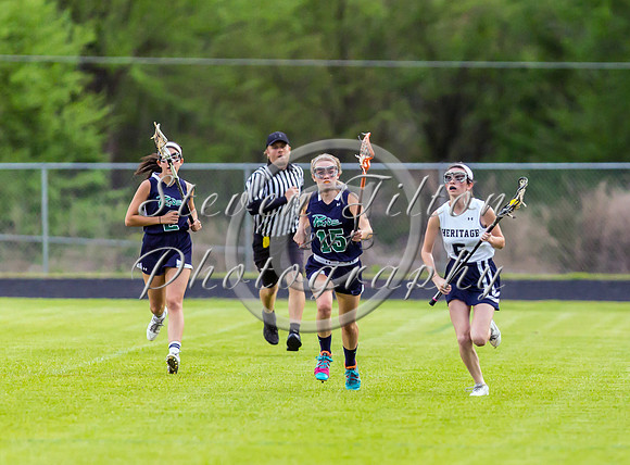 Leesville @ Heritage Girls Lacrosse