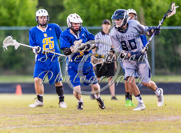 Garner @ Heritage Var Boys Lacrosse