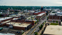 Aerial views of Wooster, OH