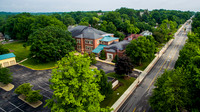 Aerial views of Wooster, OH