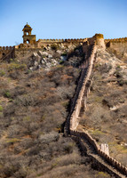 Great wall of Amer-Jaipur