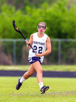 Leesville @ Heritage Girls Lacrosse
