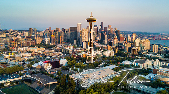 Aerial view of Seattle