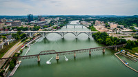 Aerial view of Knoxville, TN