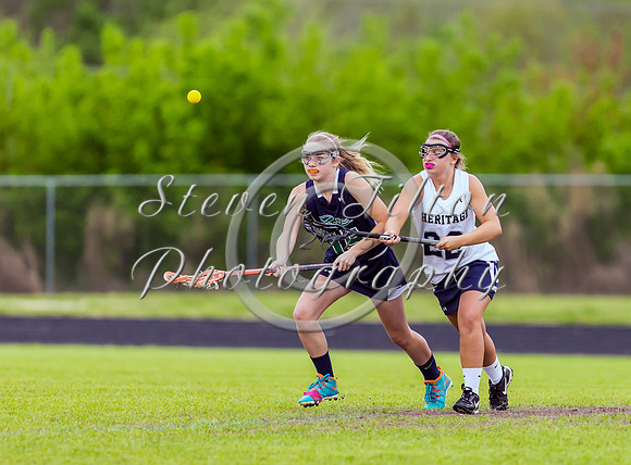 Leesville @ Heritage Girls Lacrosse