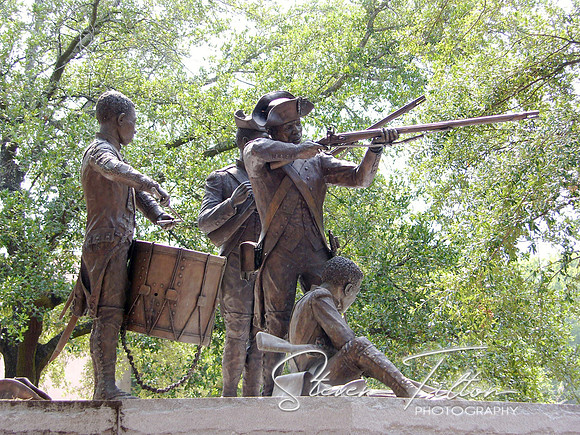 Bronze Civil War Statue