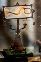 Display case with the hair of Lucrezia BorgiaAlfredo Ravasco