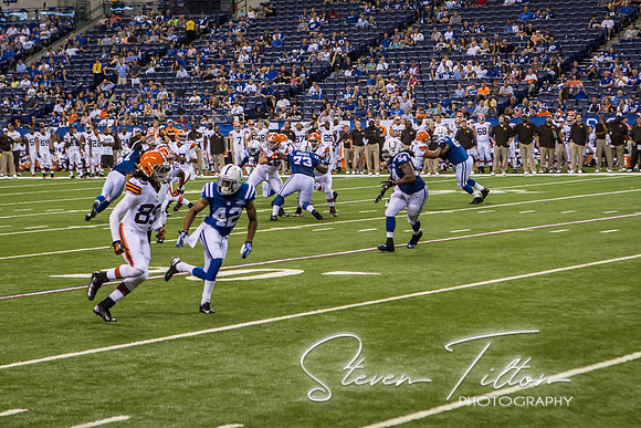 Colts vs Browns at home