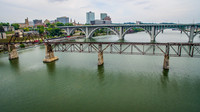 Aerial view of Knoxville, TN