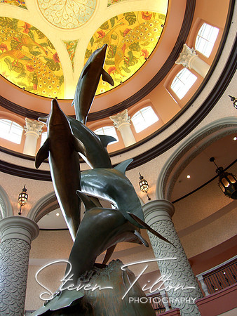 Dolphin Statue