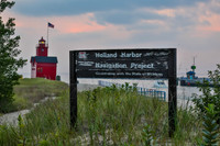 Big Red Holland Harbor Lighthouse