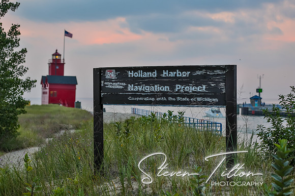 Big Red Holland Harbor Lighthouse