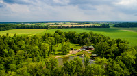 Aerial views of Wooster, OH