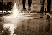 Raleigh Memorial Auditorium Fountain