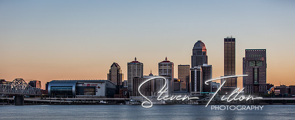Louisville, Kentucky Skyline Panoramic