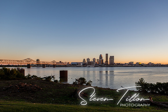 Louisville, Kentucky Skyline