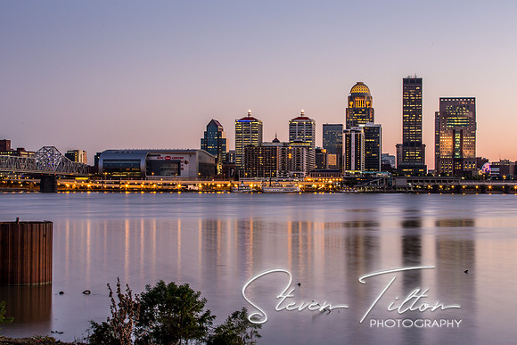 Louisville, Kentucky Skyline