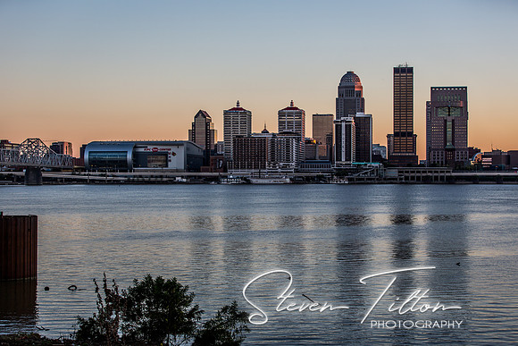 Louisville, Kentucky Skyline
