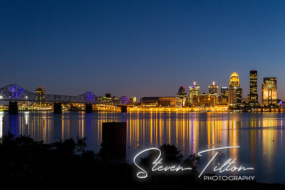 Louisville, Kentucky Skyline