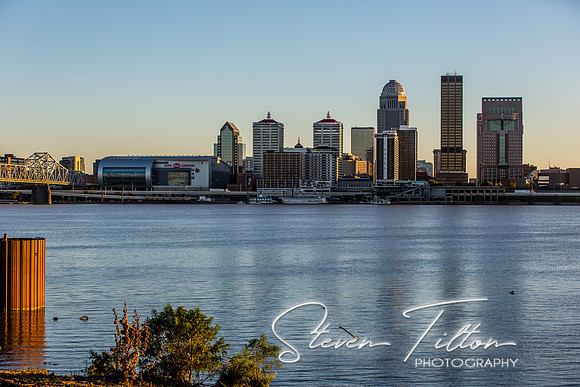 Louisville, Kentucky Skyline